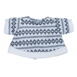 Kids-Outfit grey pullover