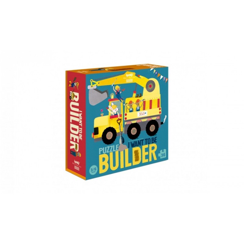 Puzzle "I want to be builder"