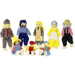 Puppen "Bauernfamilie"
