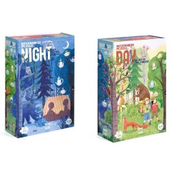 Puzzle: NIGHT & DAY in the forest
