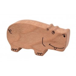 Holzrassel Hippo