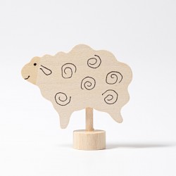 Steckfigur: Schaf stehend