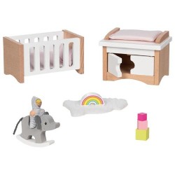 Puppenhausmöbel: Babyzimmer...