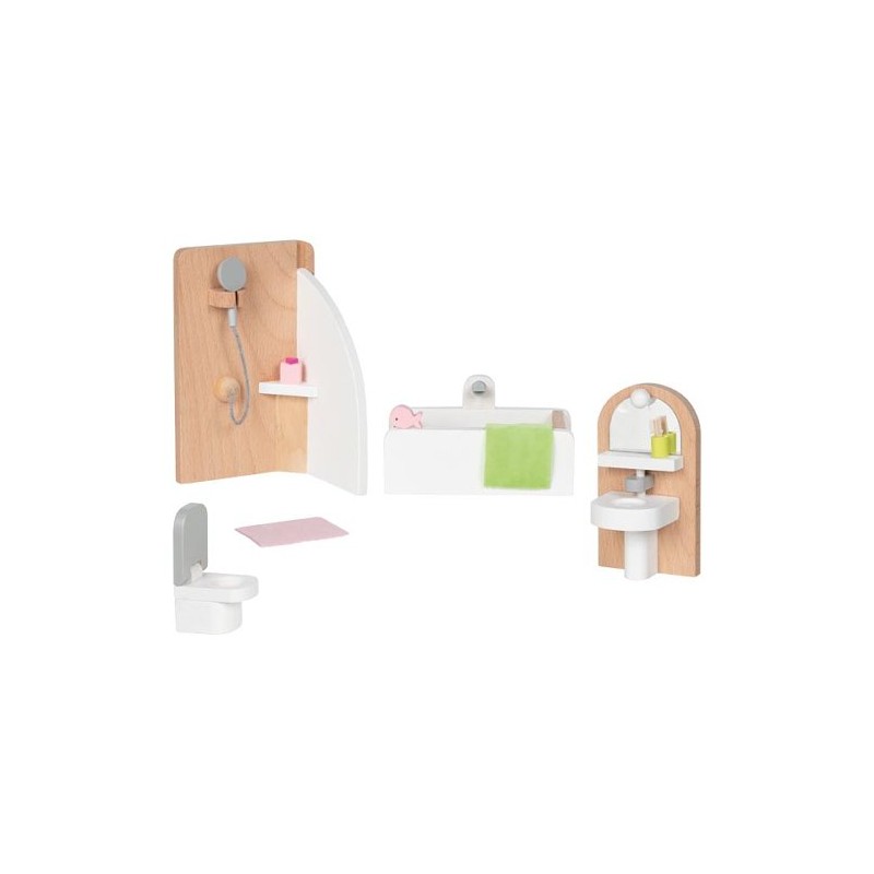 Puppenhausmöbel: Badezimmer modern
