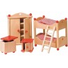 Puppenhausmöbel: Kinderzimmer