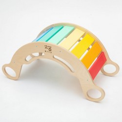 Wippe: Montessori Regenbogenschaukel