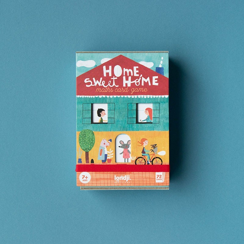 Lernspiel: Home sweet Home, math card game