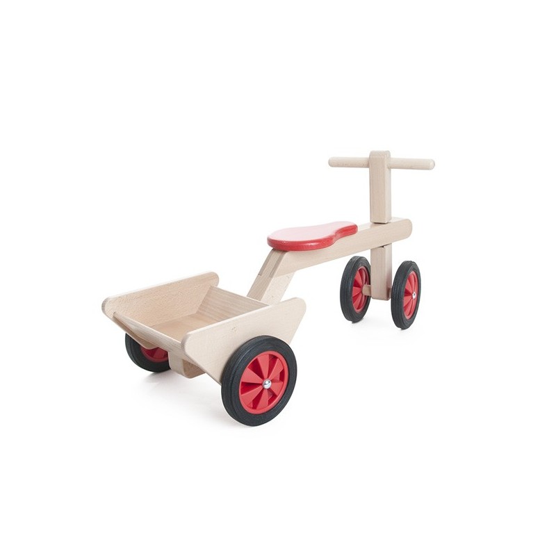 Rutschauto-Dreirad von Waelderspielzeug - Holzspielzeug mit Qualität